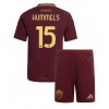 AS Roma Mats Hummels #15 Heimtrikot 2024-25 Kurzarm (+ kurze hosen)